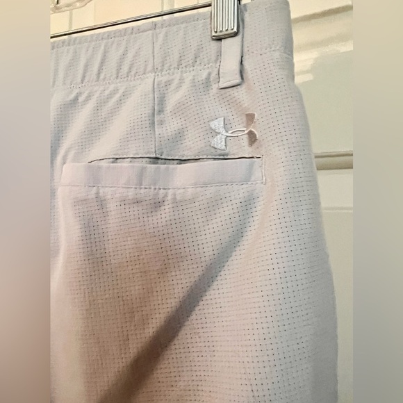 Men’s Under Armour Match Play Vented Shorts 30” Gray - Picture 6 of 7